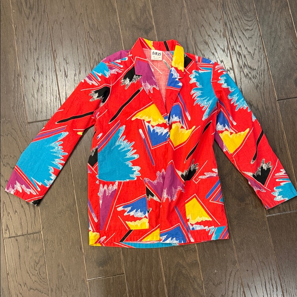 Fritzi Women's Vibrant Red Blazer